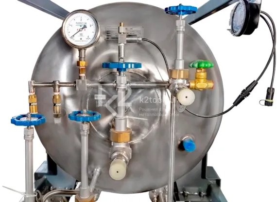 Горизонтальный криоцилиндр CRYOBAK DPW650-495-2,0 (2,5)