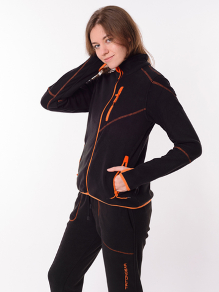 Флисовый костюм "Рич" Женский (Флис, черный) Triton