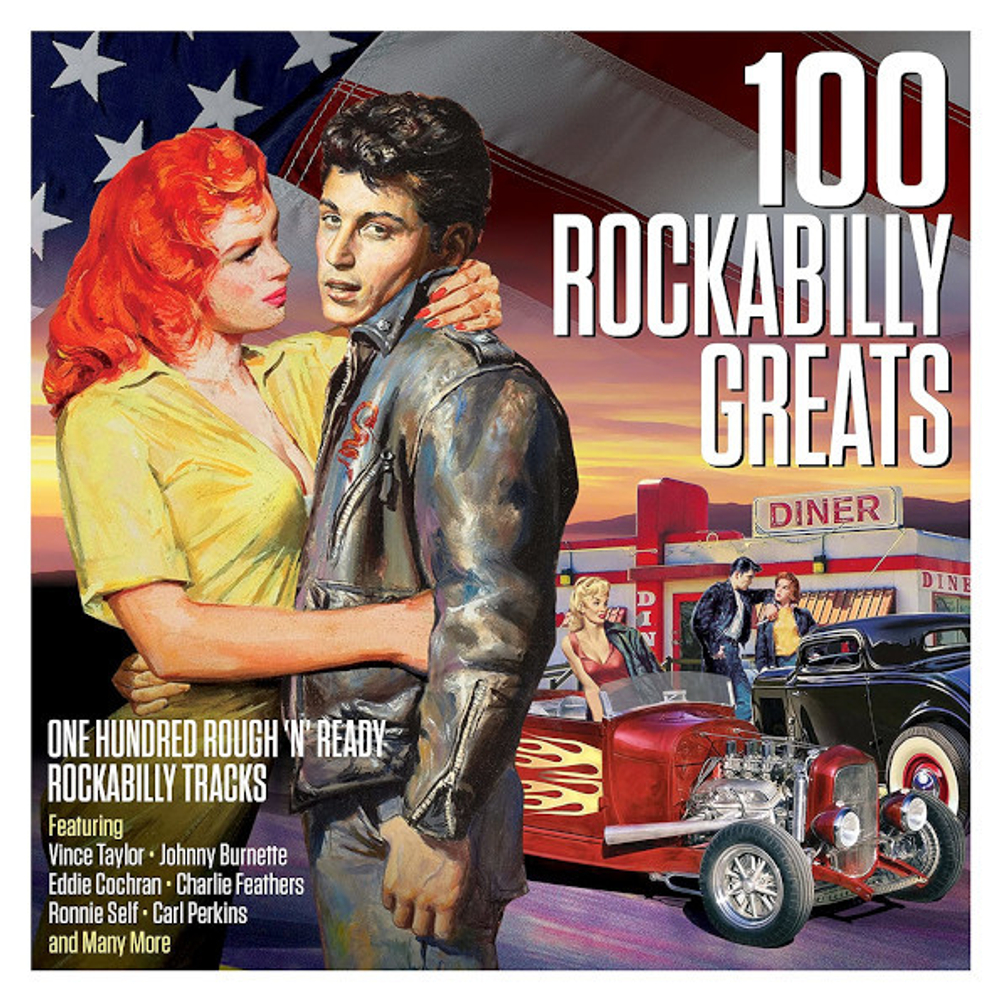 Сборник / 100 Rockabilly Greats (4CD)
