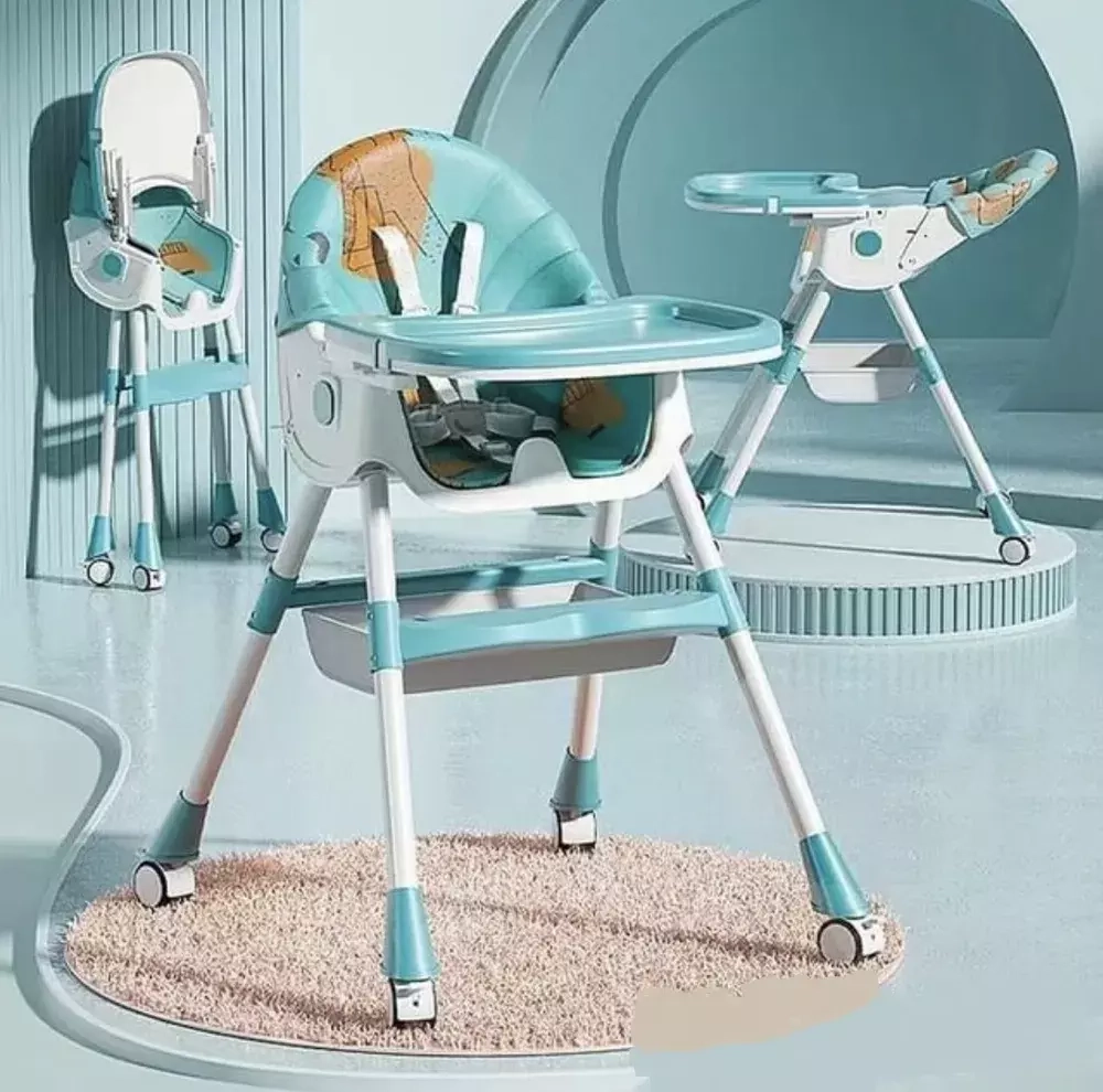 Стул для кормления luxmom Q2 Синий