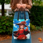 Сумка шоппер с принтом KonoSuba