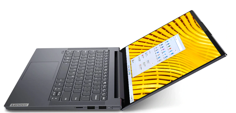 14" Ноутбук Lenovo Yoga Slim 7 14ARE05 (1920x1080, AMD Ryzen 7 4800U, RAM 16ГБ,SSD 512ГБ,  AMD Radeon RX Vega 8, Win 10Pro)