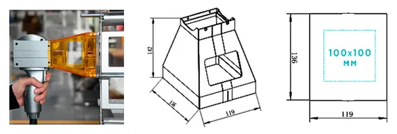 Портативный лазерный маркиратор Sunine LD50i-II (без аккумулятора)