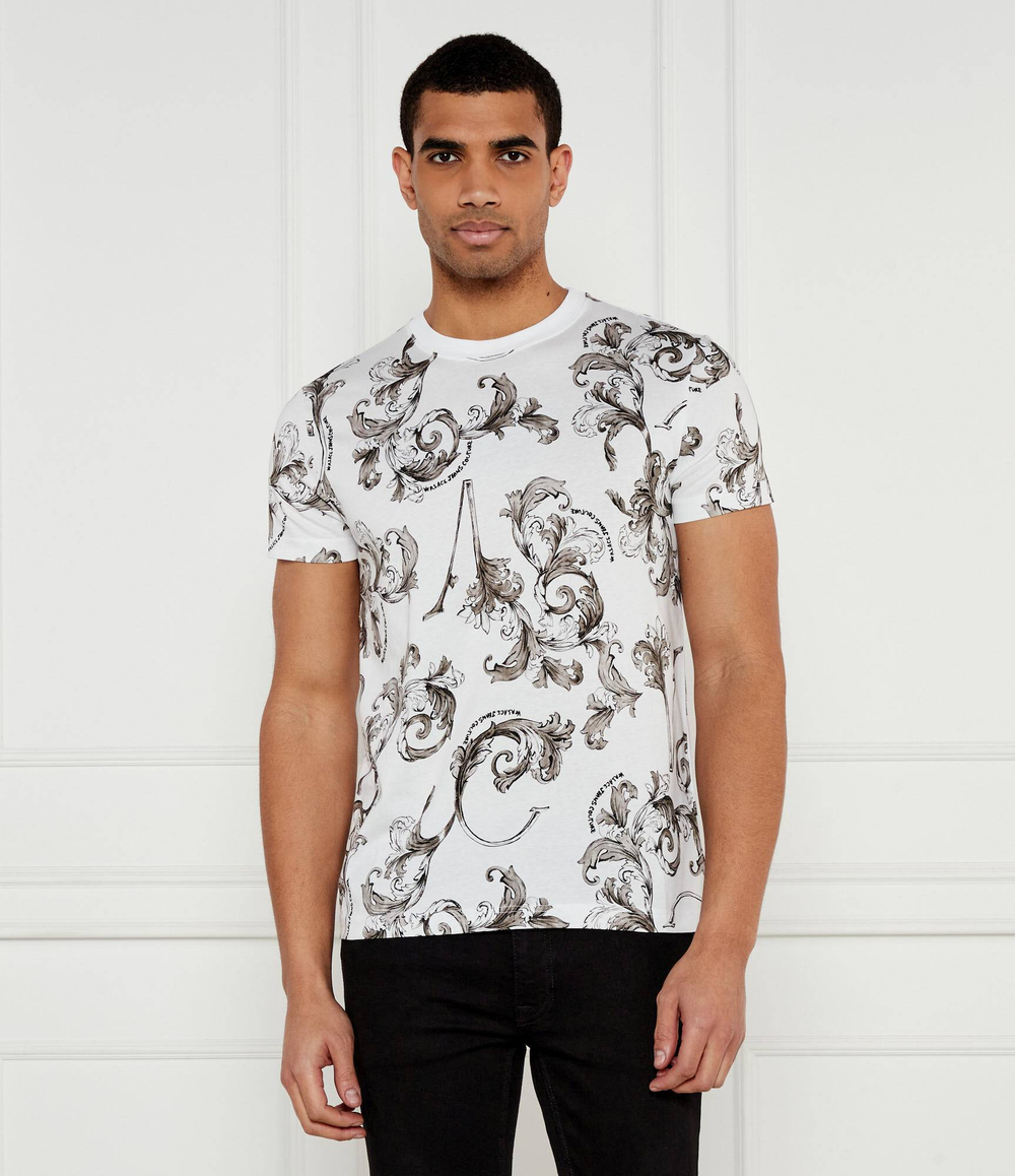 Футболка Versace Jeans Couture - белый(78GAH6S0JS458)