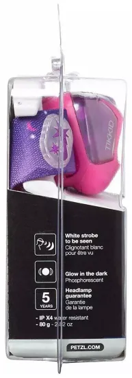 Фонарь налобный Petzl LAMP TIKKID PINK розовый