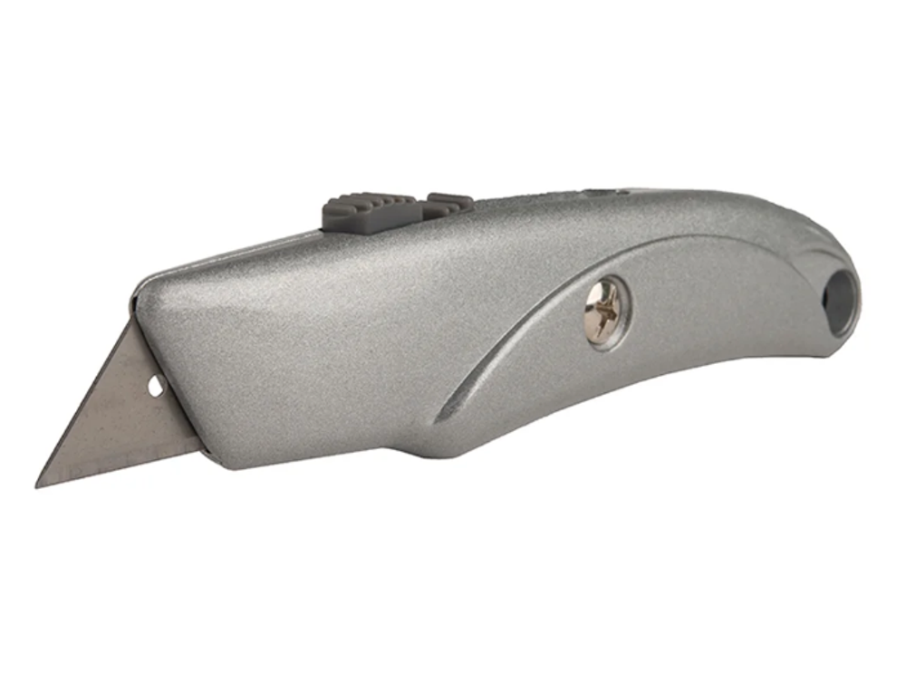 Нож строительный, для линолеума, трапециевидное лезвие, Sturm! 1076-02-P1