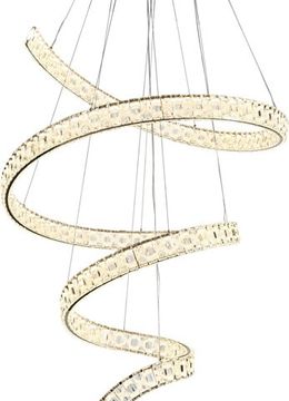 Люстра подвесная LED 150W 3000К-6000К 4021/09/20P хром Spayd Stilfort