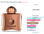 Dia 40 Woman Amouage 100ml (duty free парфюмерия)