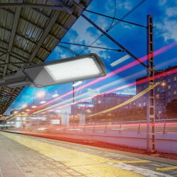 Светильник уличный светодиодный ЭРА SPP-504-0-50K-100 100Вт 5000К IP65 КСС Д | Уличные консольные светильники