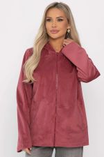 Толстовка из вельвета Нимара (чайная роза) Б14413-25М LT Collection