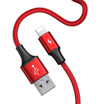 Автомобильный кабель + USB Хаб Baseus Special Data Cable for Backseat (USB to iP+Dual USB) - Red