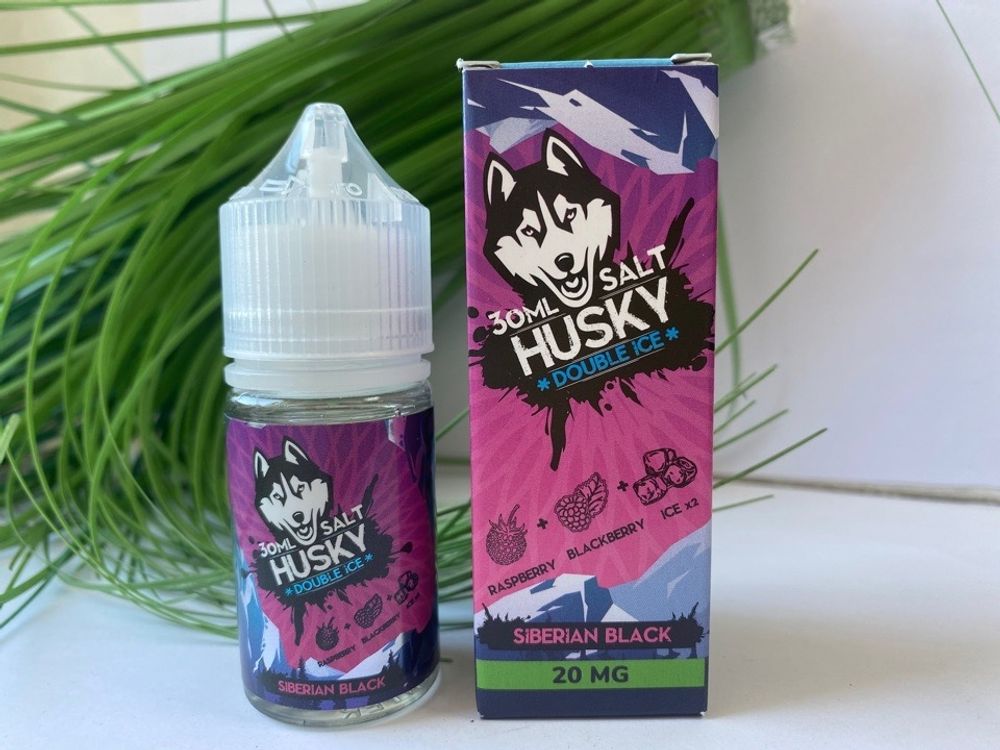 Siberian Black by HUSKY Salt (Double ICE) 30мл