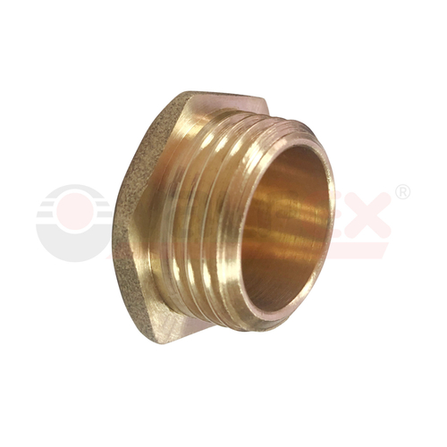 Пробка резьбовая латунь НР 1/2" VALFEX