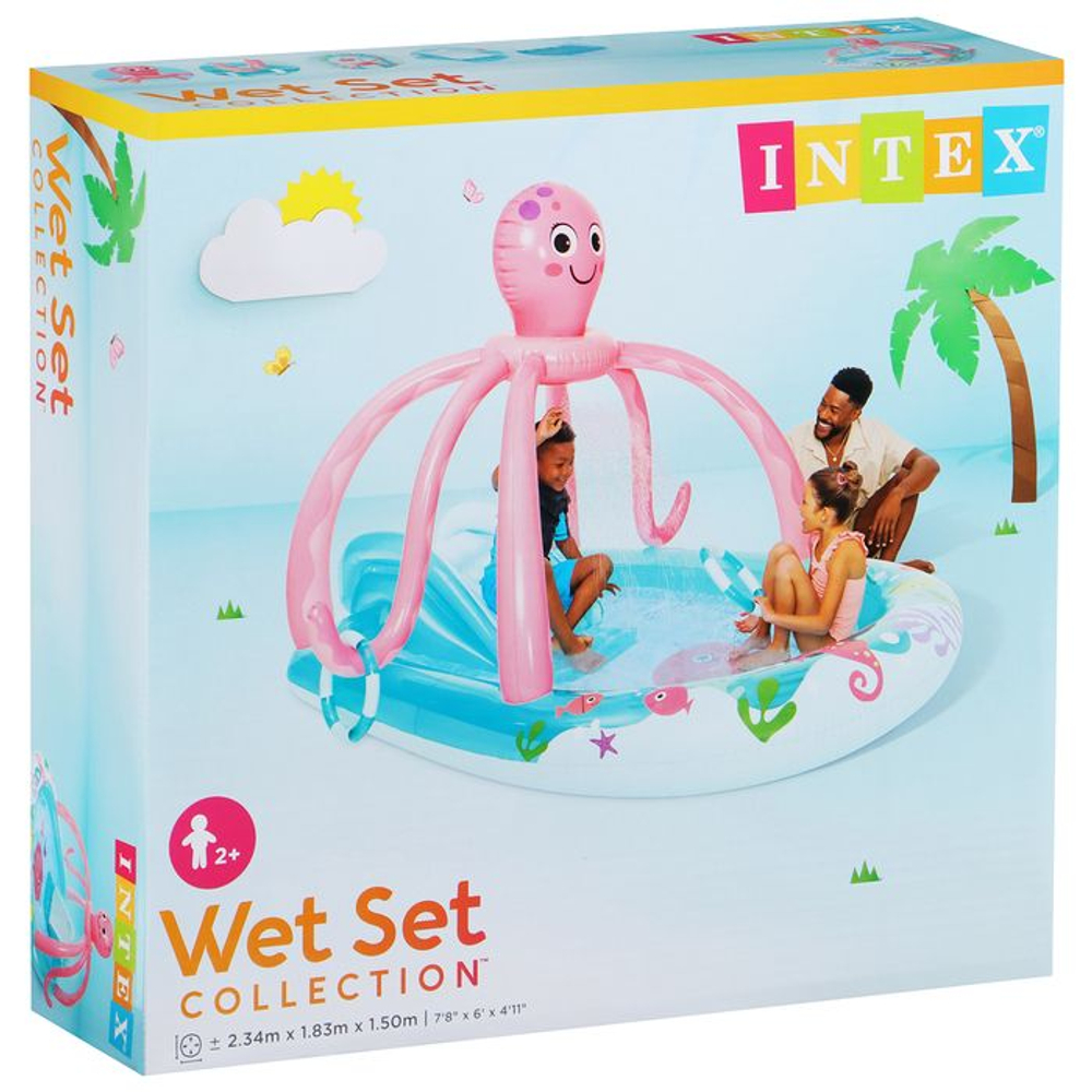 Игровой центр Розовый осьминожка 234 х 183 х 150 см 56138