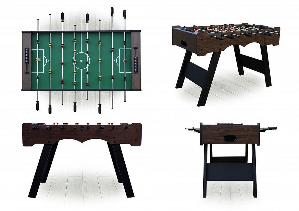 Игровой стол - футбол "Stuttgart" (122x61x81см, венге)