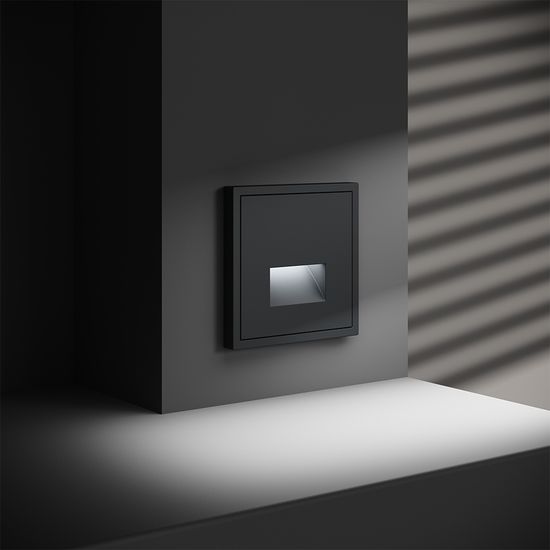 Подсветка светодиодная встраиваемая VOLTUM S70, (графит)