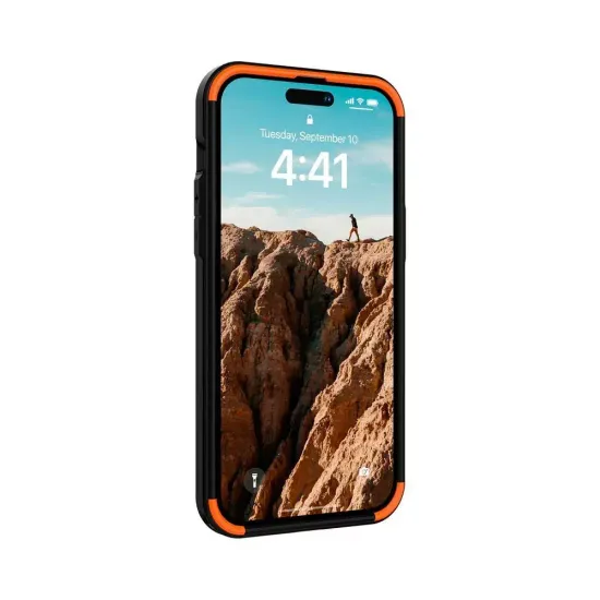 Чехол с поддержкой MAGSAFE Uag Civilian для iPhone 14 Pro 6.1", цвет черный (Black)