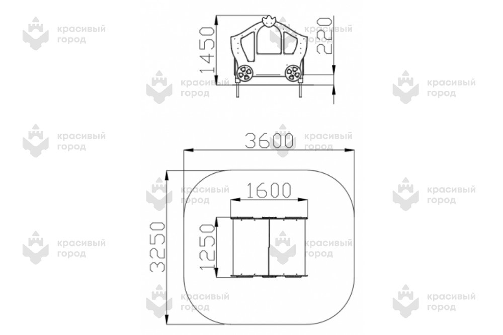 Беседка Карета