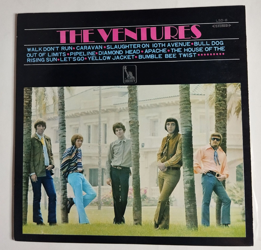 Винтажная виниловая пластинка LP The Ventures Walk Dont Run (Japan 1971) (No Obi)