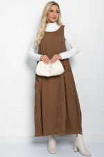 Сарафан В стиле бохо (коричневый) П10628 LT Collection