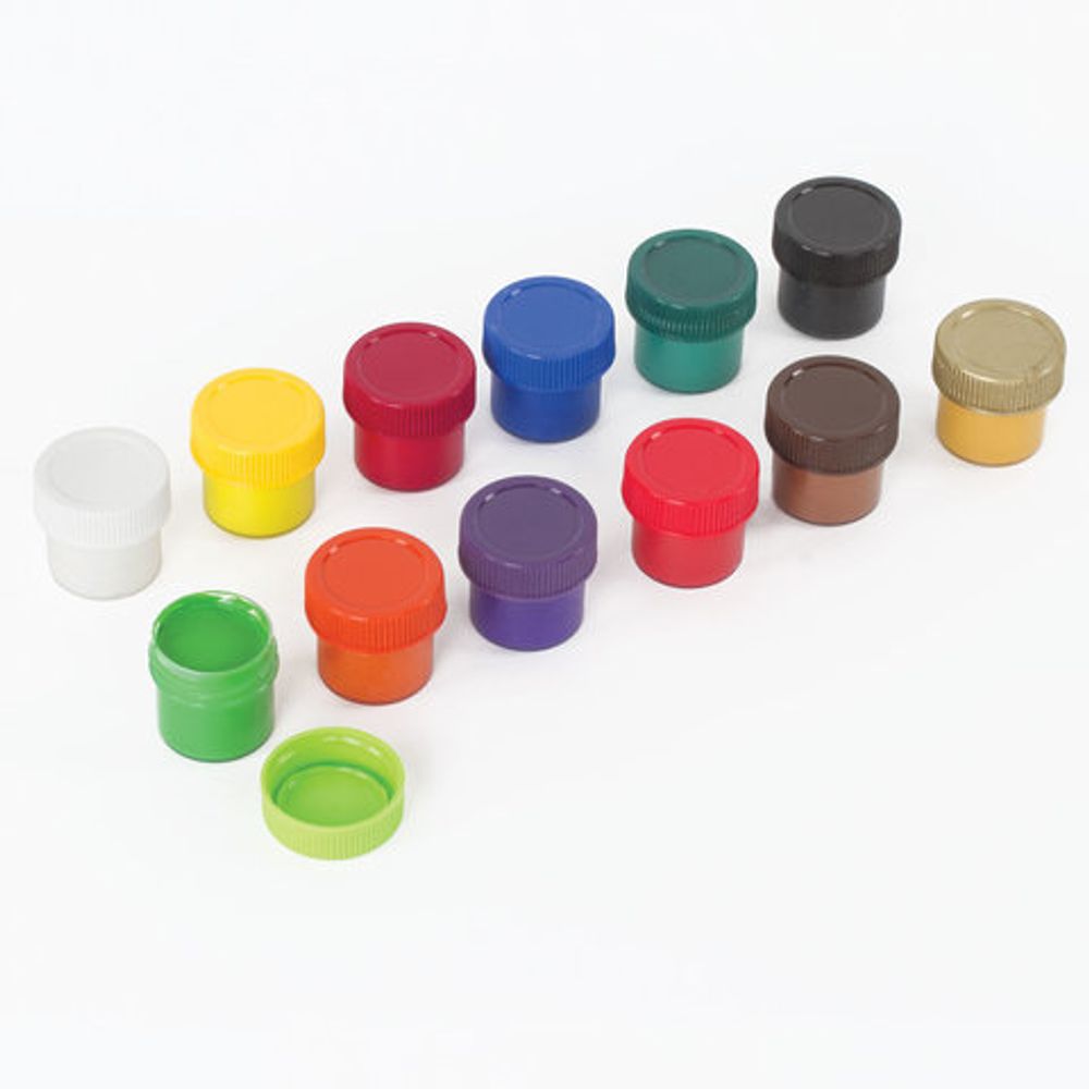 Гуашь ЮНЛАНДИЯ "ЮНЫЙ ВОЛШЕБНИК", 12 цветов по 20 мл, высшее качество, без кисти, картонная упаковка, 191333