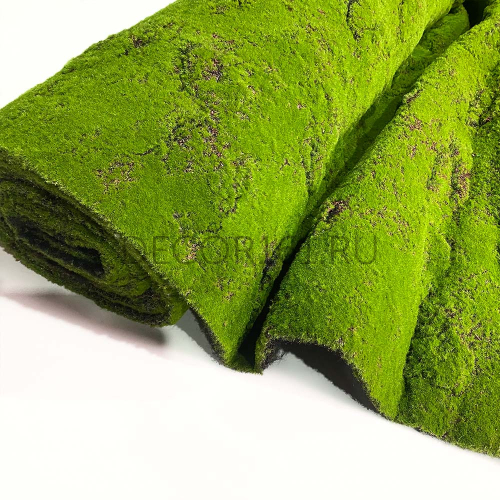 Мох искусственный арт. 161-06081 в рулоне Длина рулона: 5 м Ширина рулона (+/- 5см): 2 м = 10м.кв