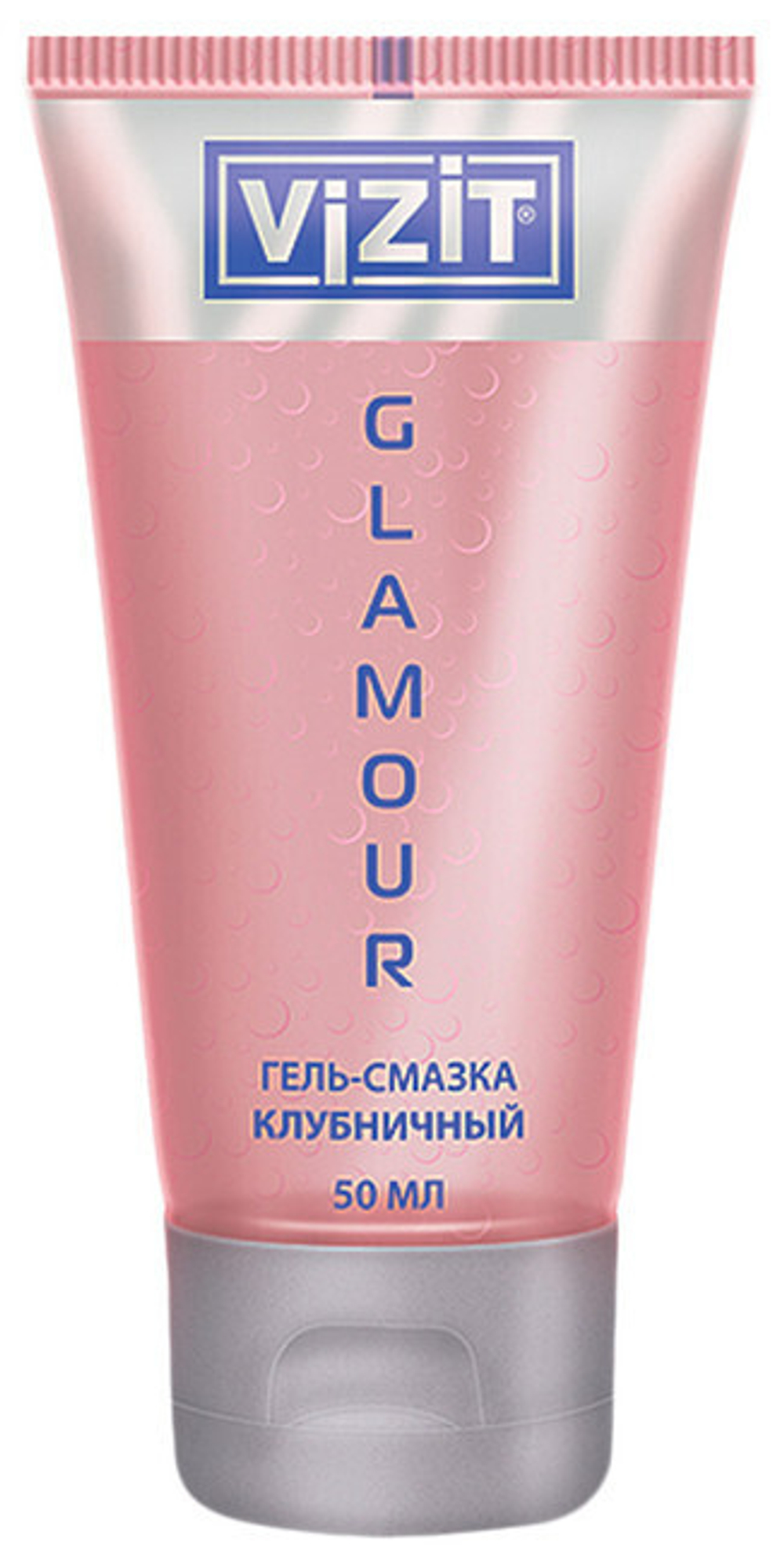 Гель-смазка на водной основе VIZIT клубничная, 50 мл (Цвет: прозрачный)