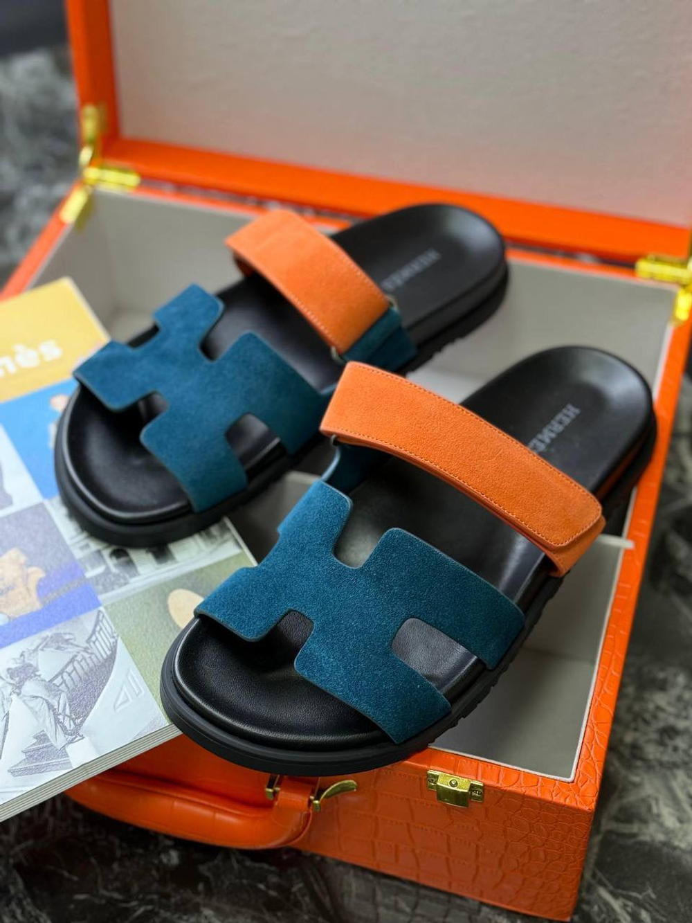Шлепанцы Hermes