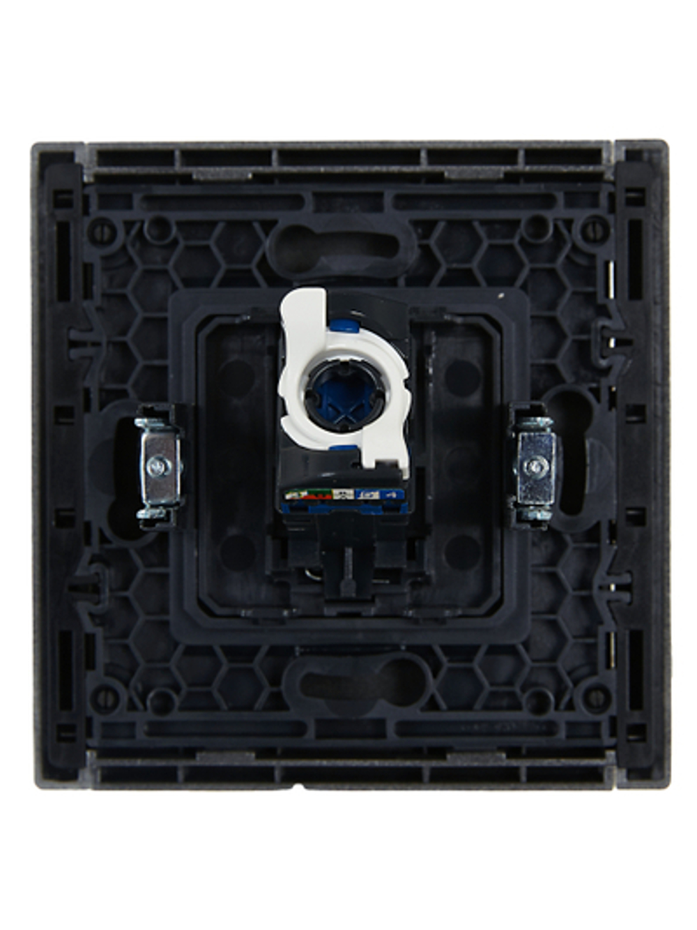 FORTE&PIANO Розетка компьютерная RJ45 кат.6 FP531 сталь IEK