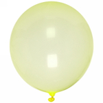 Воздушные шары «Кристалл» 25шт 12»/30см желтый