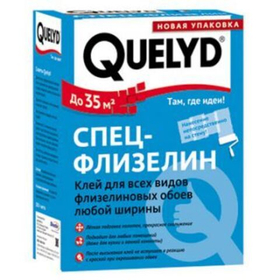 Клей для обоев Quelyd Спец-Флизелин бесцветный 300 г