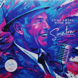 Frank Sinatra - Come Swing With Me! Coloured Blue Vinyl, LP. Новая запечатанная виниловая пластинка