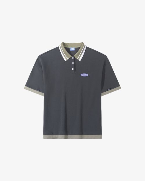 Поло Ymkashix серое