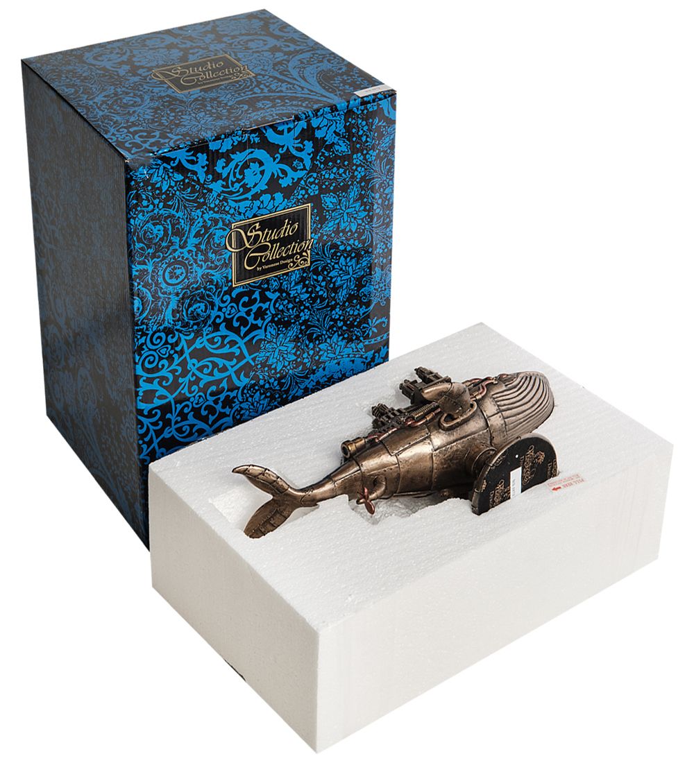 Veronese WS-1072 Статуэтка в стиле Стимпанк «Пятидесятидвухгерцевый кит»