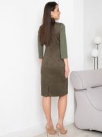 Платье Идеальный образ(замша,хаки) Diolche (Акция)