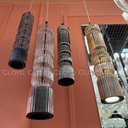 Подвесной светильник Cloyd HOW P1 / выс. 39 см - латунь - шампань (арт.11606)