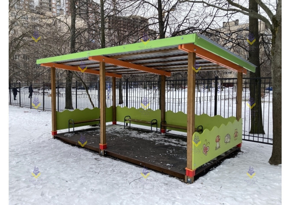 Беседка большая