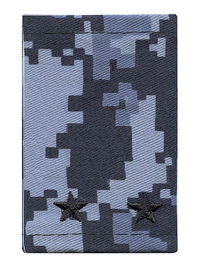 Фальшпогоны "(ФСИН) Росгвардия" синяя точка (Лейтенант)