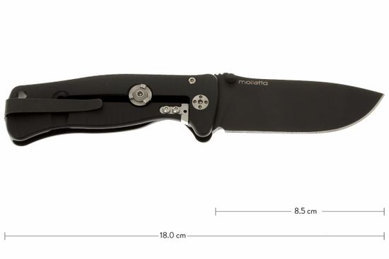 Складной нож Lion Steel "SR-2 MINI" L/SR2A BB c клинком из стали Uddeholm Sleipner®, рукоять ERGAL