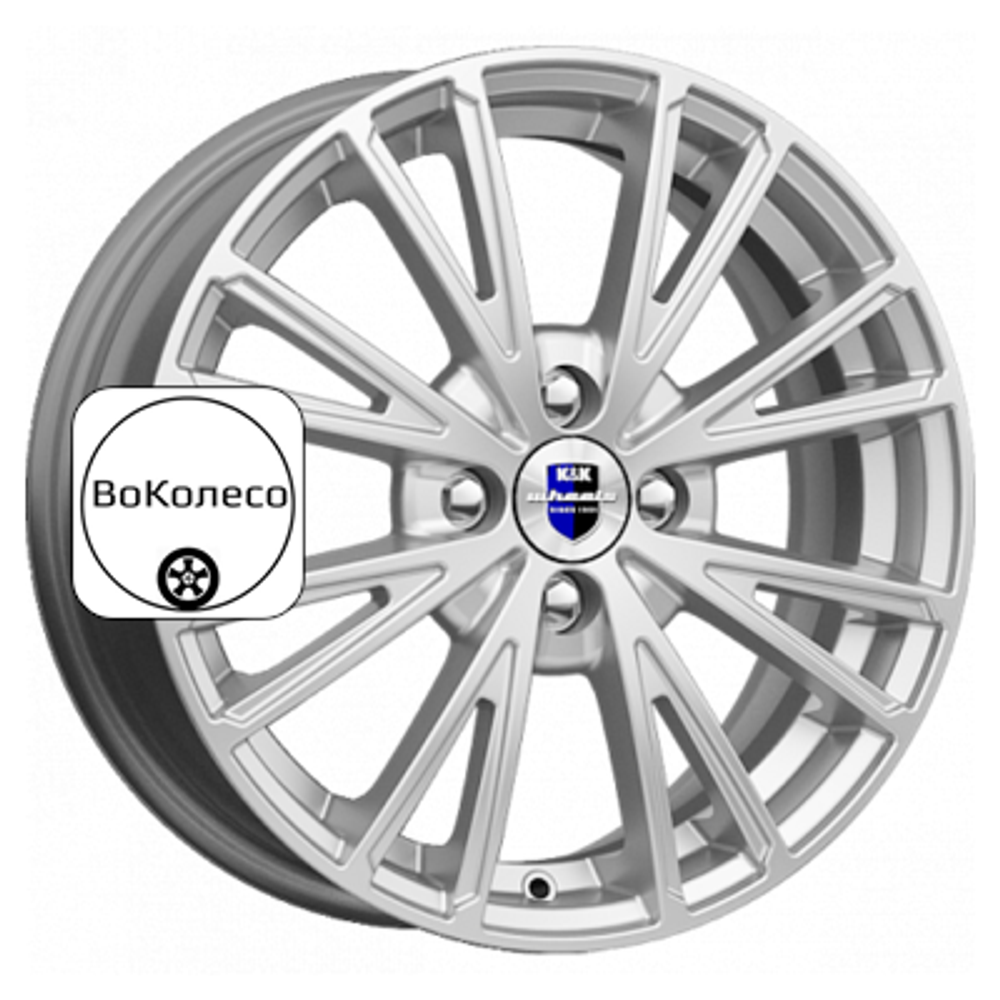 6x15/4x100 ET40 D67,1 Меандр (КС888) Сильвер SK K&K