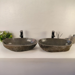 Раковина из речного камня ПАРА! RS-65544 65*33*15 0866