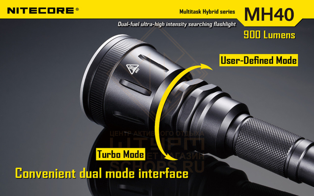 Фонарь Nitecore MH40