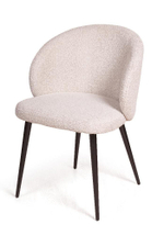 Стул Vito, букле белый / опора конус