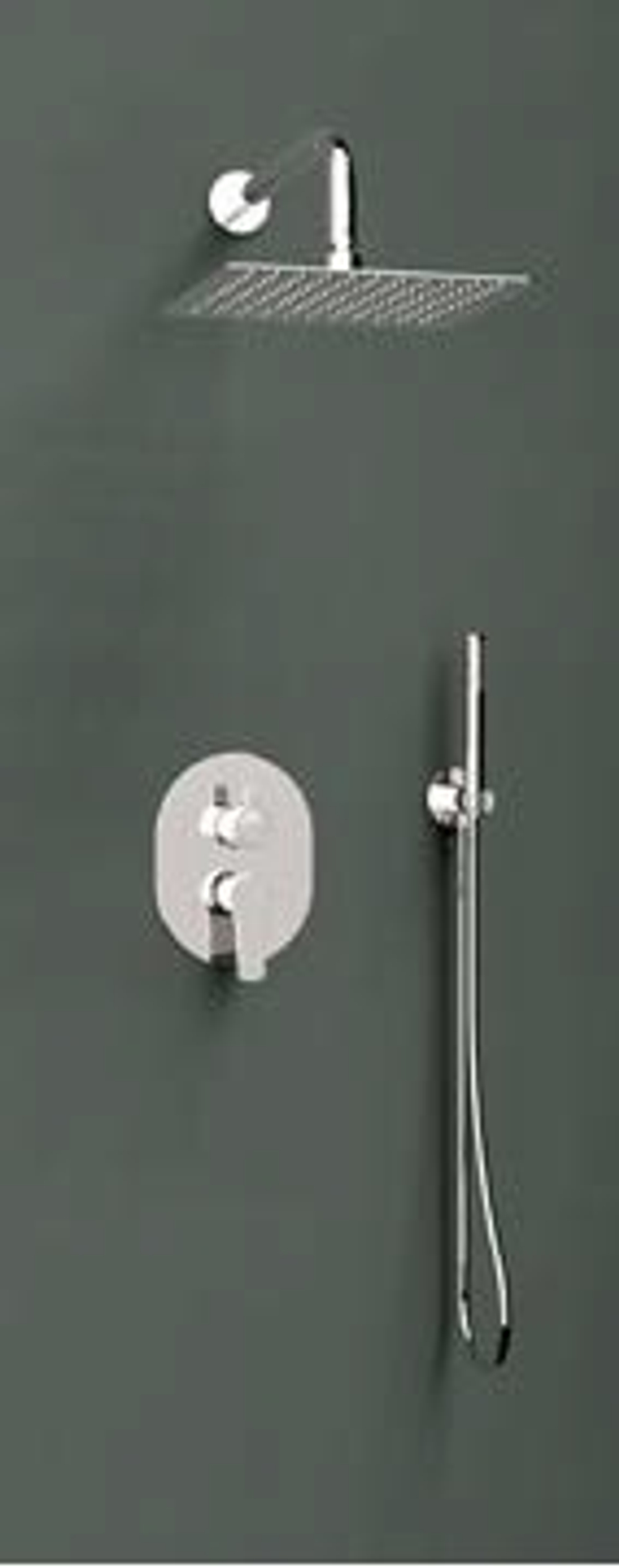 Встраиваемый смеситель для душа на 2 выхода TITANIUM 181502S