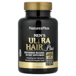 NaturesPlus, Ultra Hair® Plus для мужчин, с МСМ и некоторыми растительными экстрактами, 60 таблеток