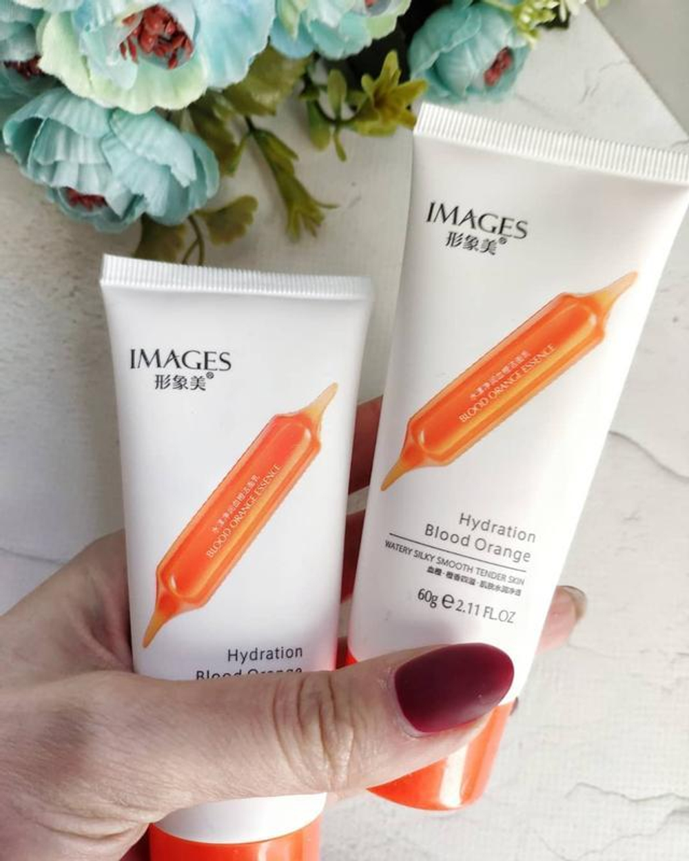 Пенка для умывания с маслом красного апельсина, 60г