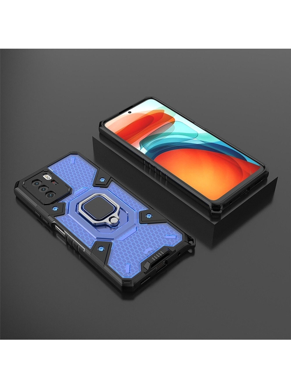 Противоударный чехол с Innovation Case с защитой камеры для Xiaomi Poco X3 GT