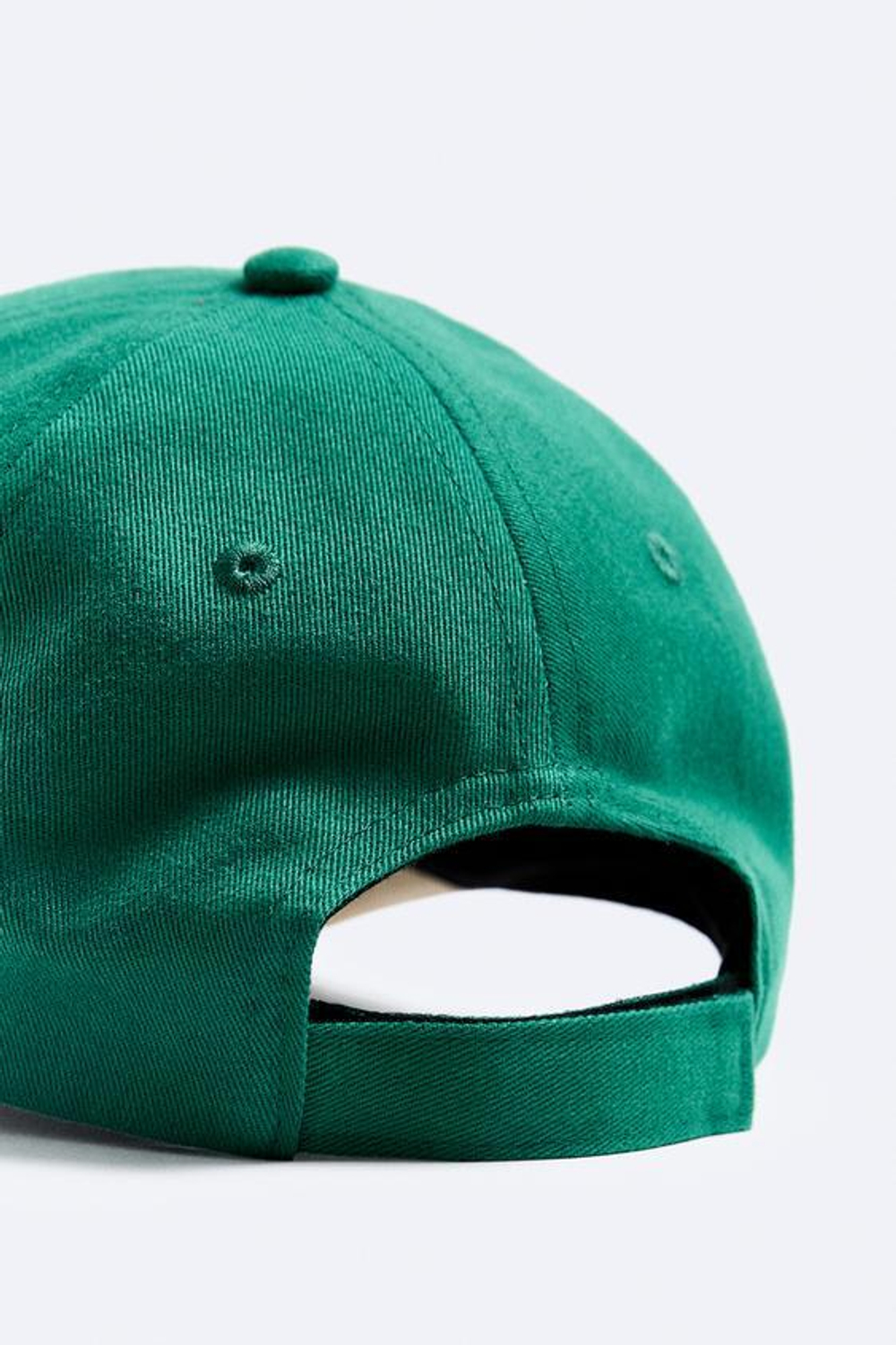ZARA КЕПКА С ВЫШИВКОЙ, ЗЕЛЕНЫЙ