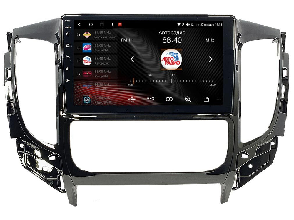 Магнитола для Mitsubishi L200 2015-2019 (климат) - Vaycar VA47-1198 на Android 13, 8-ядер, 4G SIM-слот