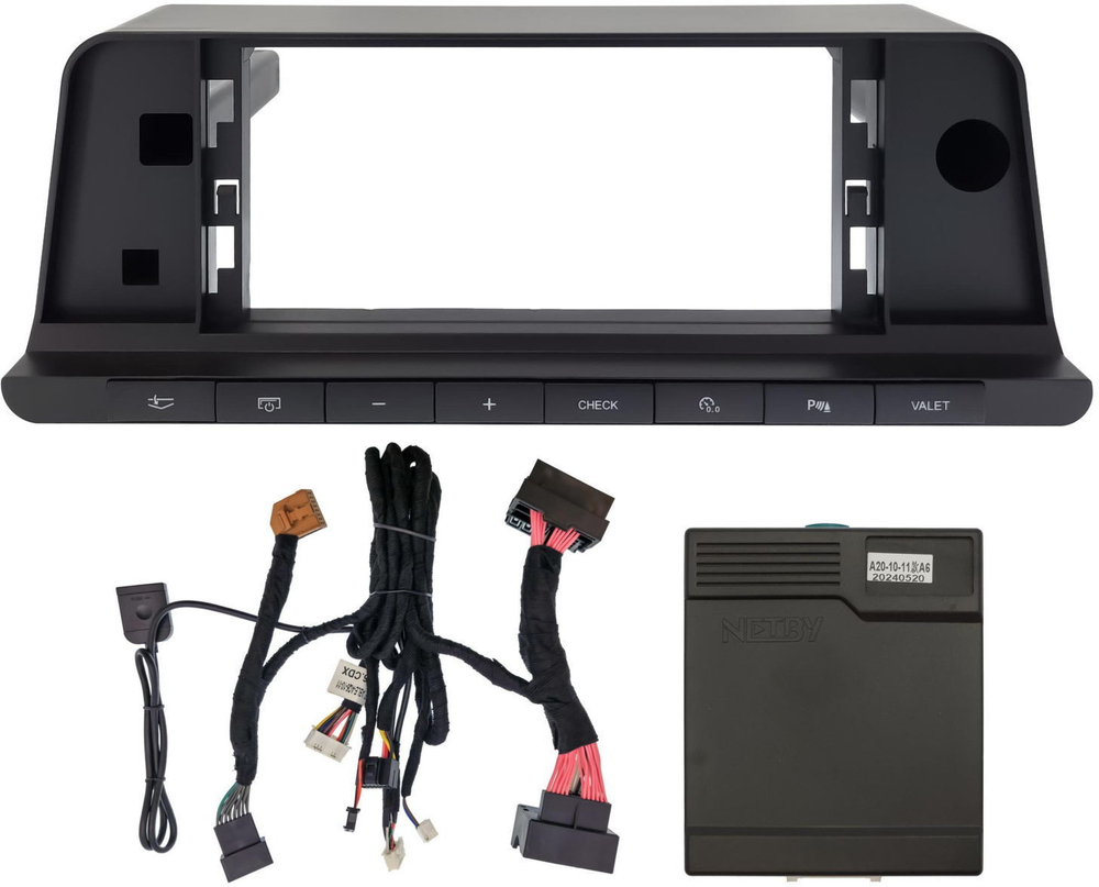 Магнитола Audi Q7 4L 2009-2015 (ШГУ 3G, рамка LUX) - FarCar монитор 12.3" 2K QLED на Android 14, TS10, CarPlay, 4G SIM-слот